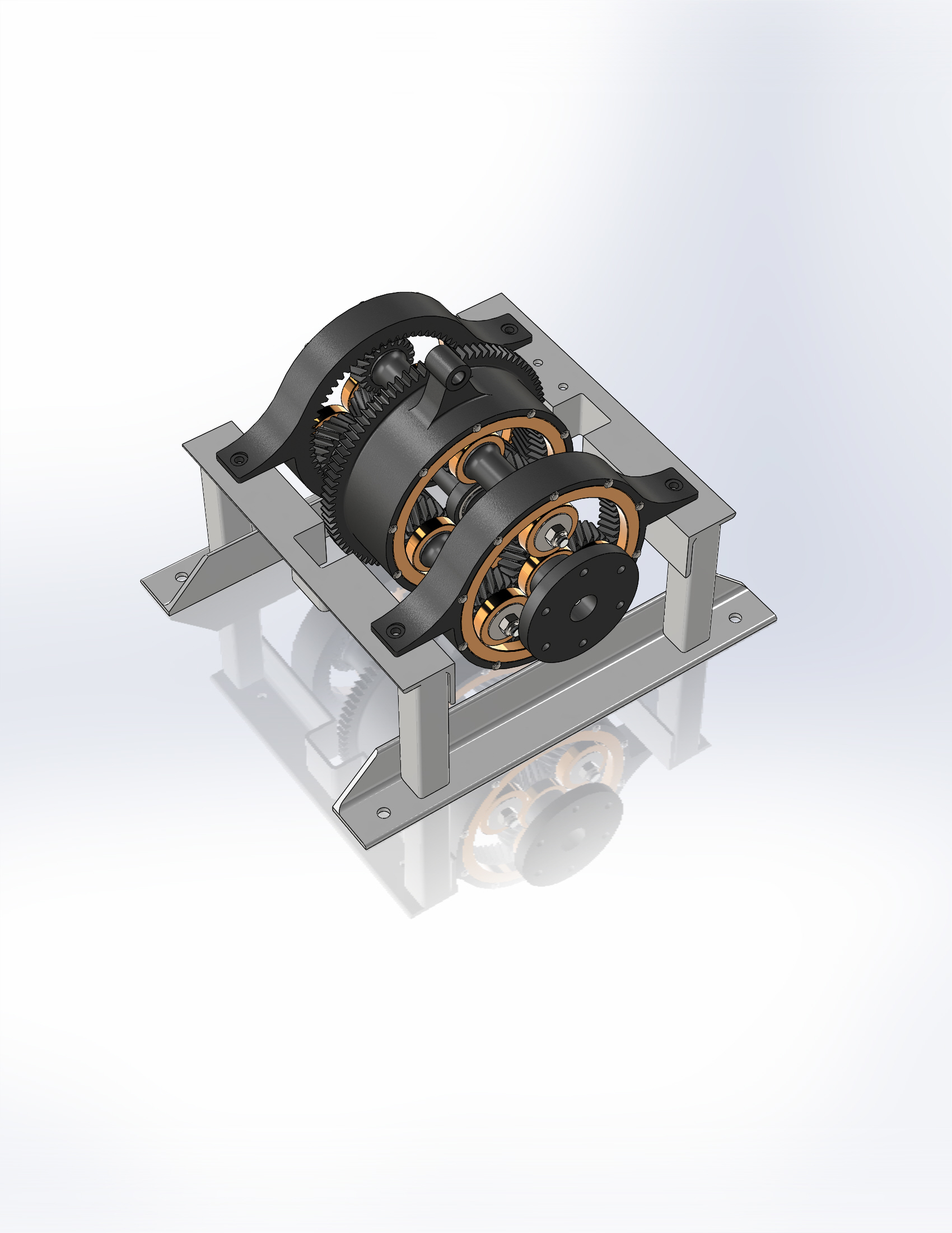 Ring Gear 3D Model  Download Scientific Diagram