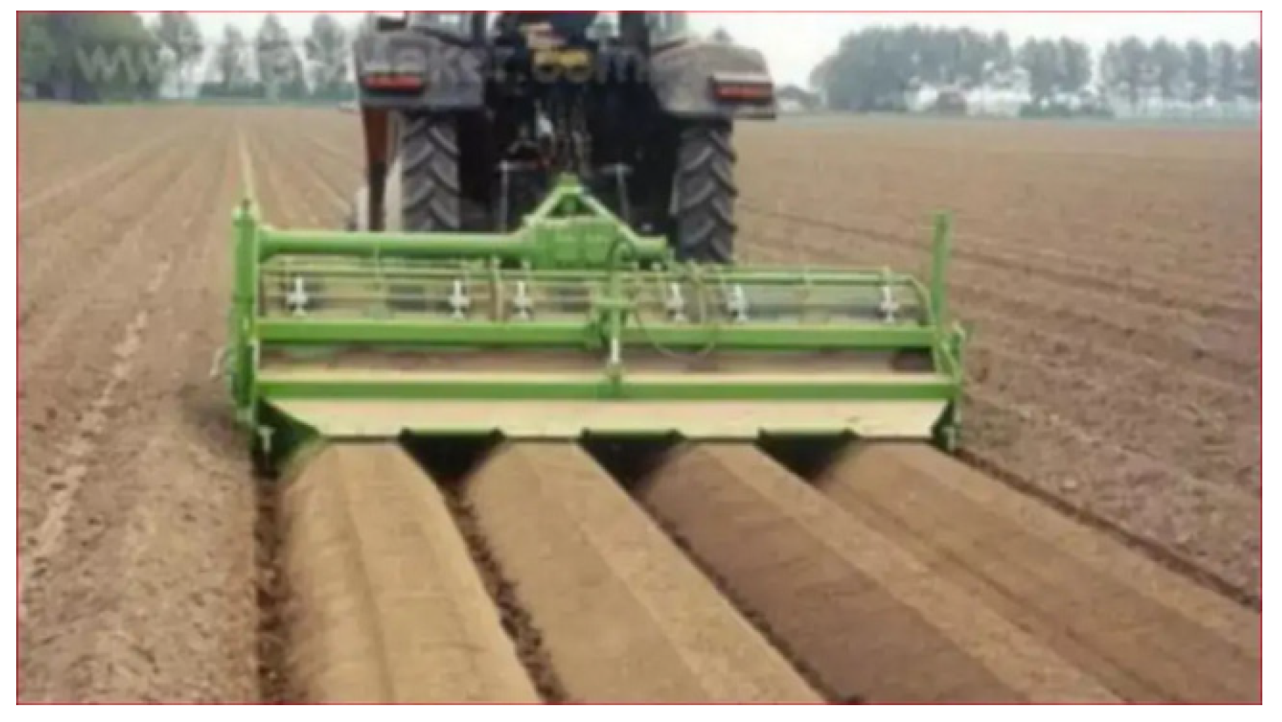 Manufacture Automatic Potato Planter with Membrane Covering Function