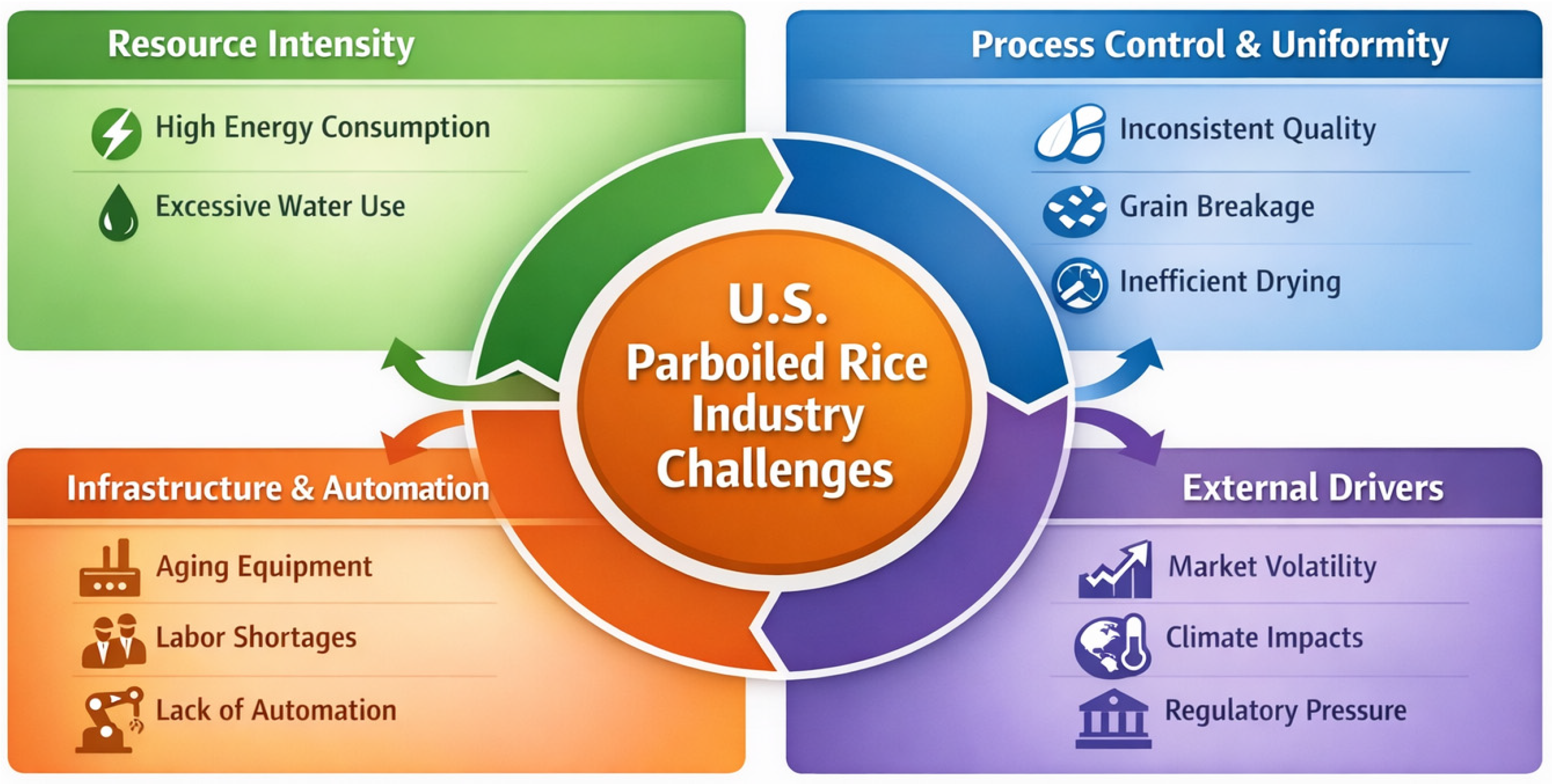 The U.S. Parboiled Rice Production: Processing Innovations, Market ...