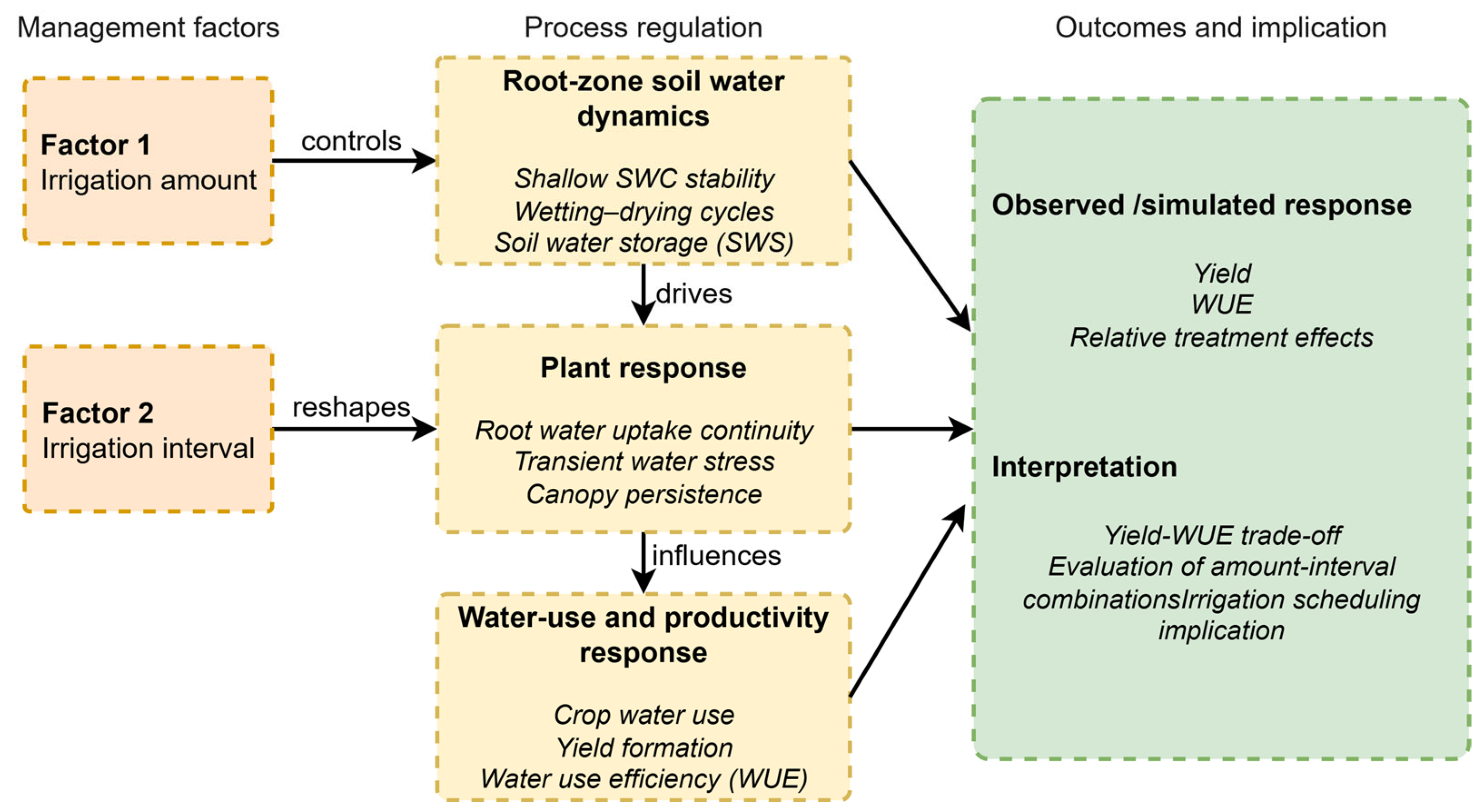 Interactive Effects of Irrigation Amount and Interval on Cotton Water ...
