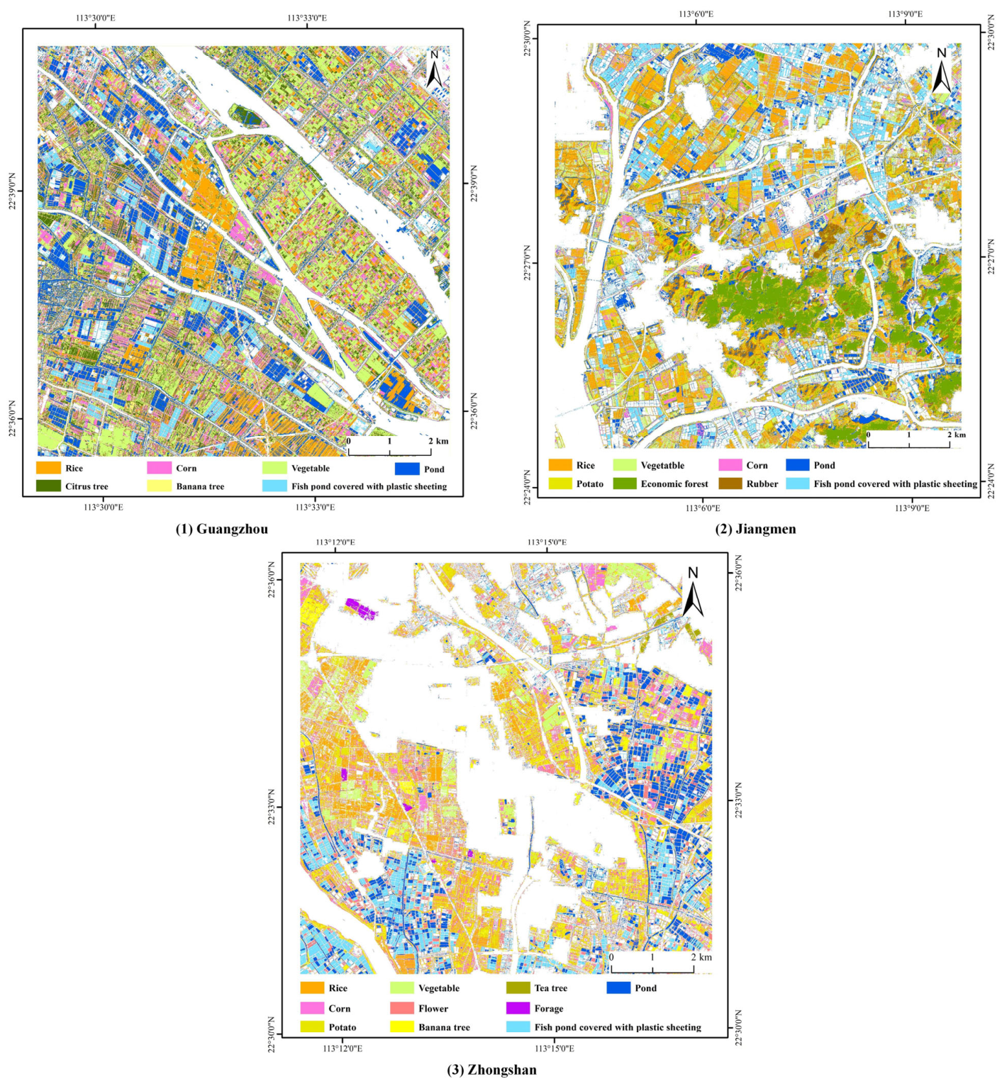 Mapping the Spatial Distribution of Urban Agriculture with a Novel ...