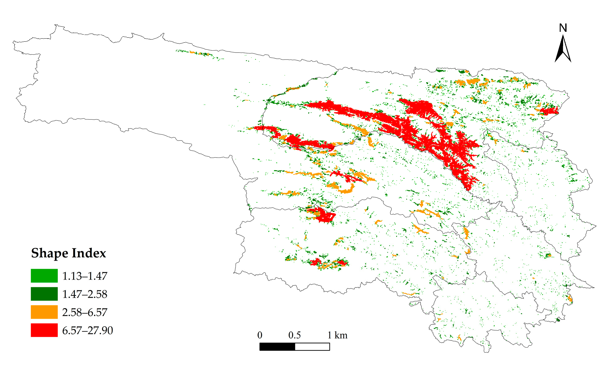 Identification and Spatial Differentiation of High-Risk Areas for Brown ...