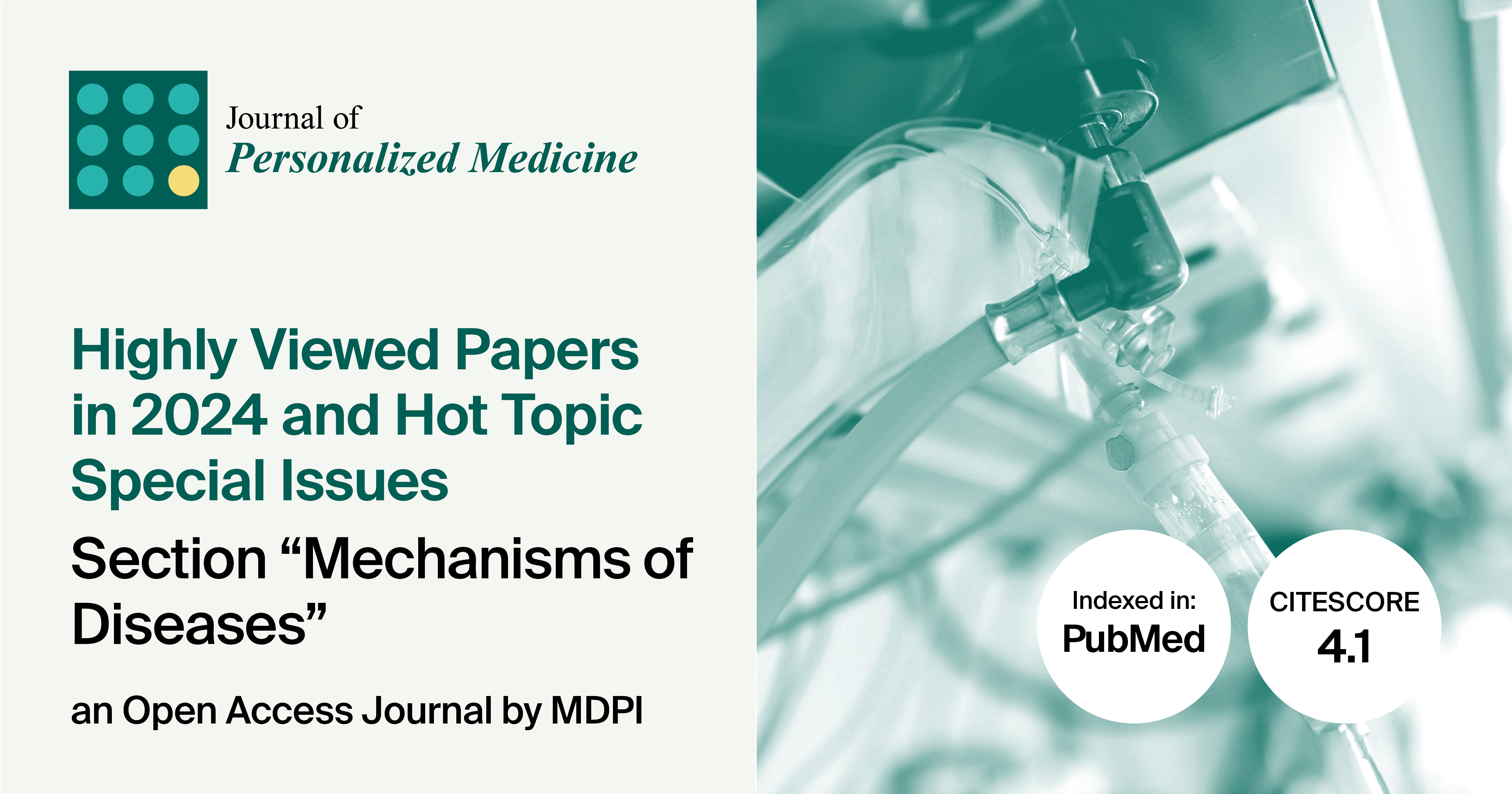 <em>Journal of Personalized Medicine</em> | Highly Viewed Papers in 2024 and Hot Topic Special Issues in the “Mechanisms of Diseases” Section