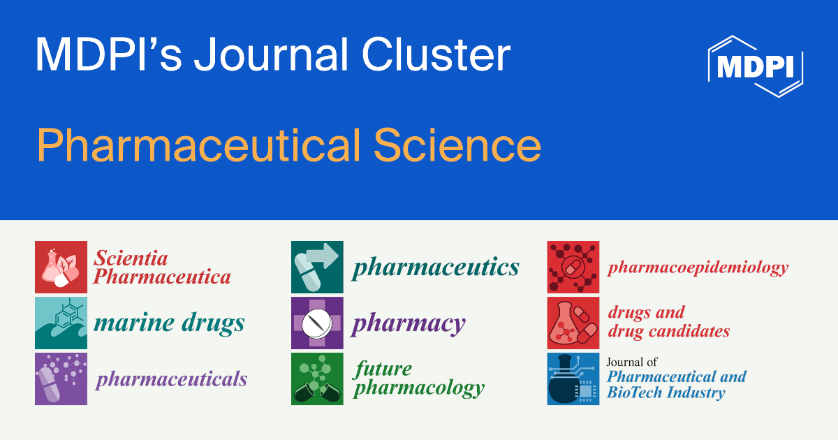 <strong>MDPI’s Journal Cluster of Pharmaceutical Science</strong>