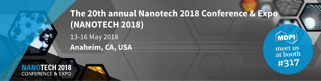 <strong> UPCOMING 13–16 May 2018 │ Meet Us at NANOTECH 2018 in Anaheim, CA, USA<br /></strong>