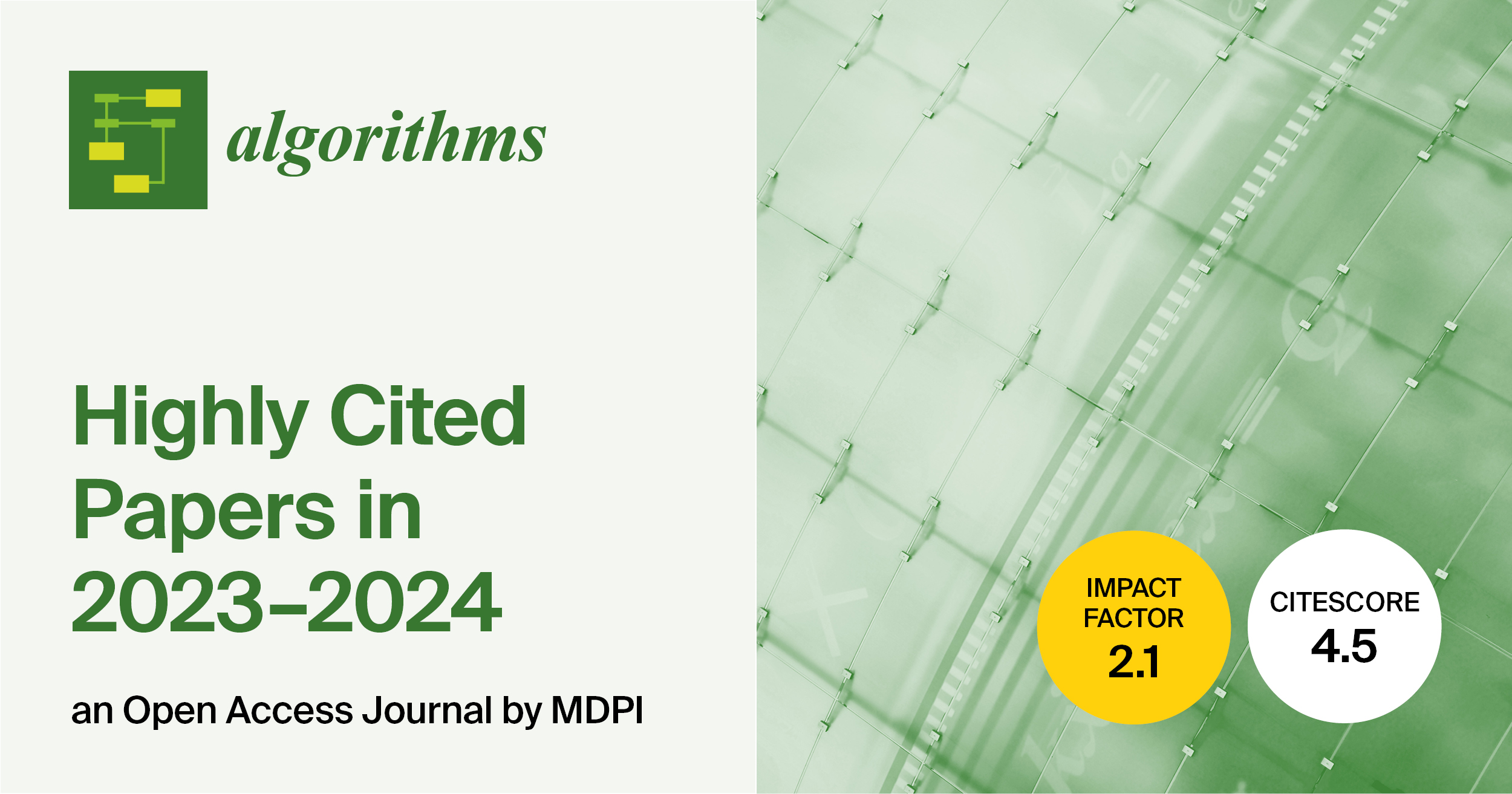 <em>Algorithms</em> | Highly Cited Papers Published in 2023–2024