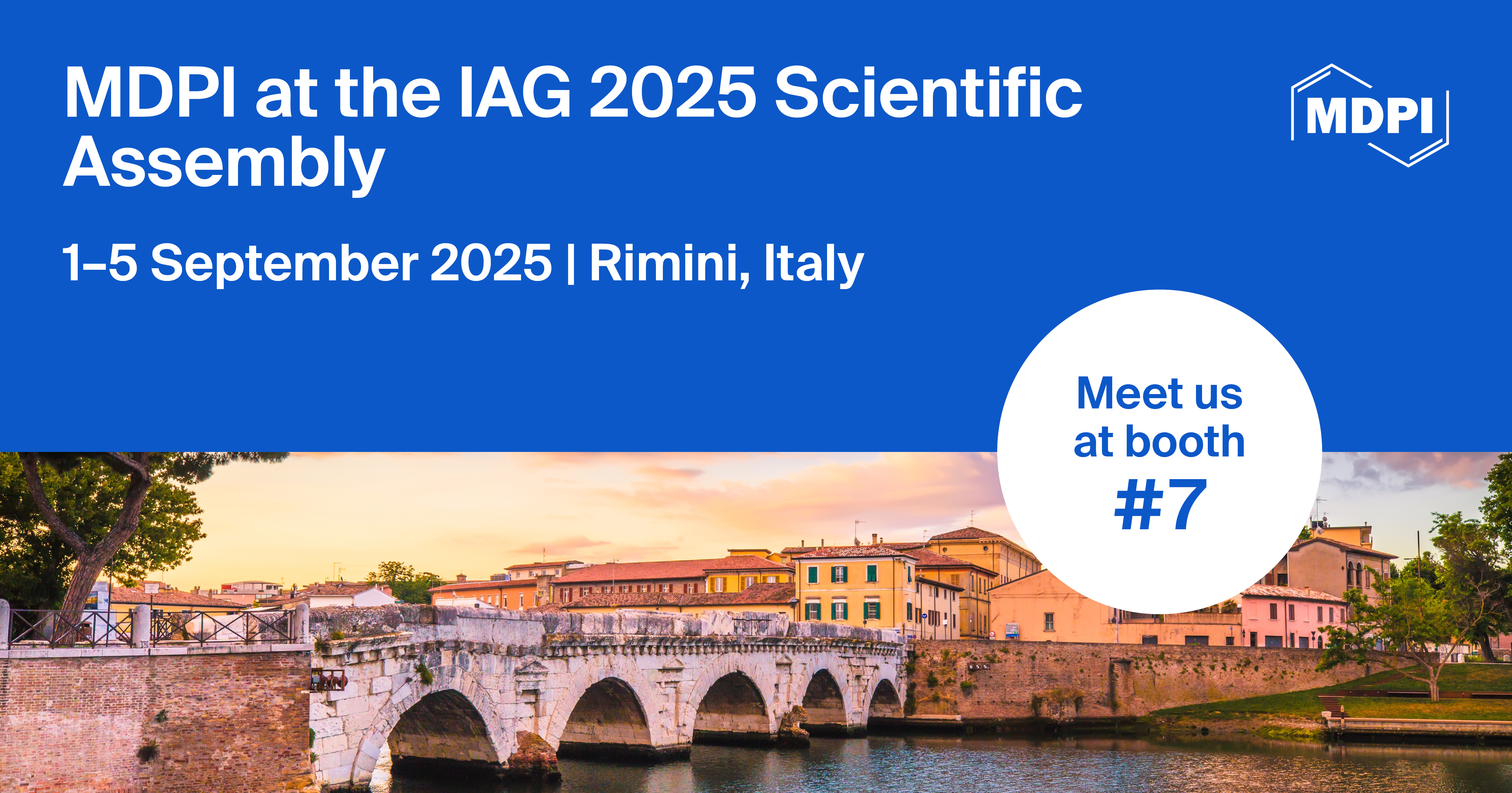 <strong>Meet Us at the IAG 2025 Scientific Assembly, 1–5 September 2025, Rimini, Italy</strong>