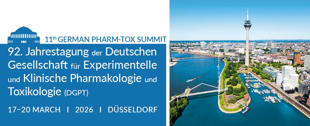 Meet Us at the 11<sup>th</sup> German Pharm-Tox Summit, 17–20 March 2026, Dusseldorf, Germany