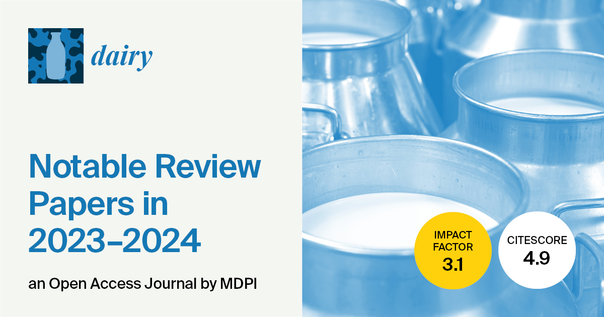 <strong><em>Dairy</em> | Notable Review Papers Published in 2023–2024</strong>