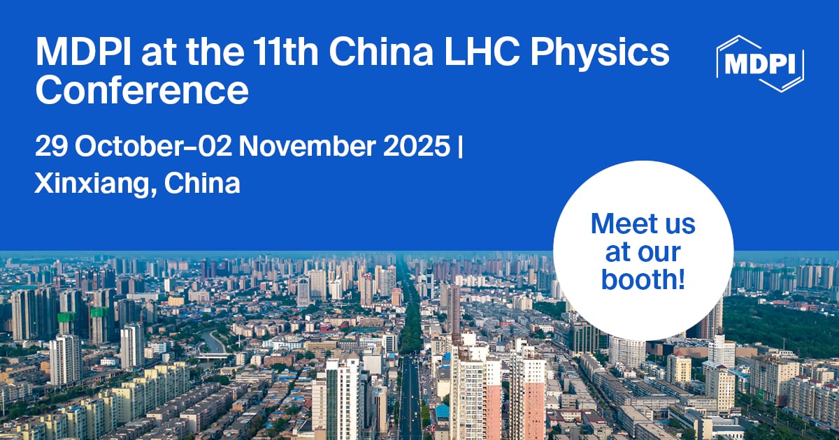 <strong>Meet Us at the 11<sup>th</sup> China LHC Physics Conference, 29 October–2 November 2025, Xinxiang, China</strong>