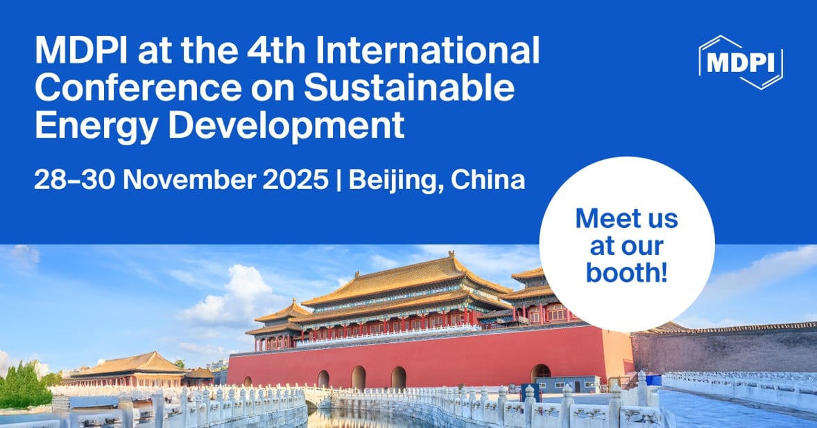 Meet Us at the 4<sup>th</sup> International Conference on Sustainable Energy Development, 28&ndash;30 November 2025, Beijing, China