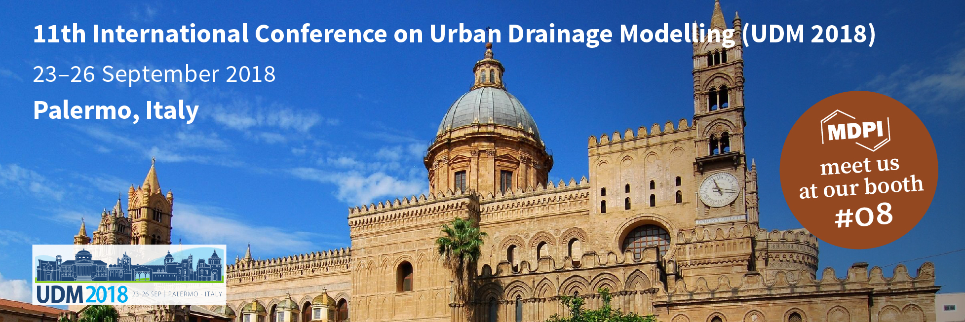 <strong>Meet us at UDM 2018 in Palermo, Italy, 23–26 September 2018</strong>