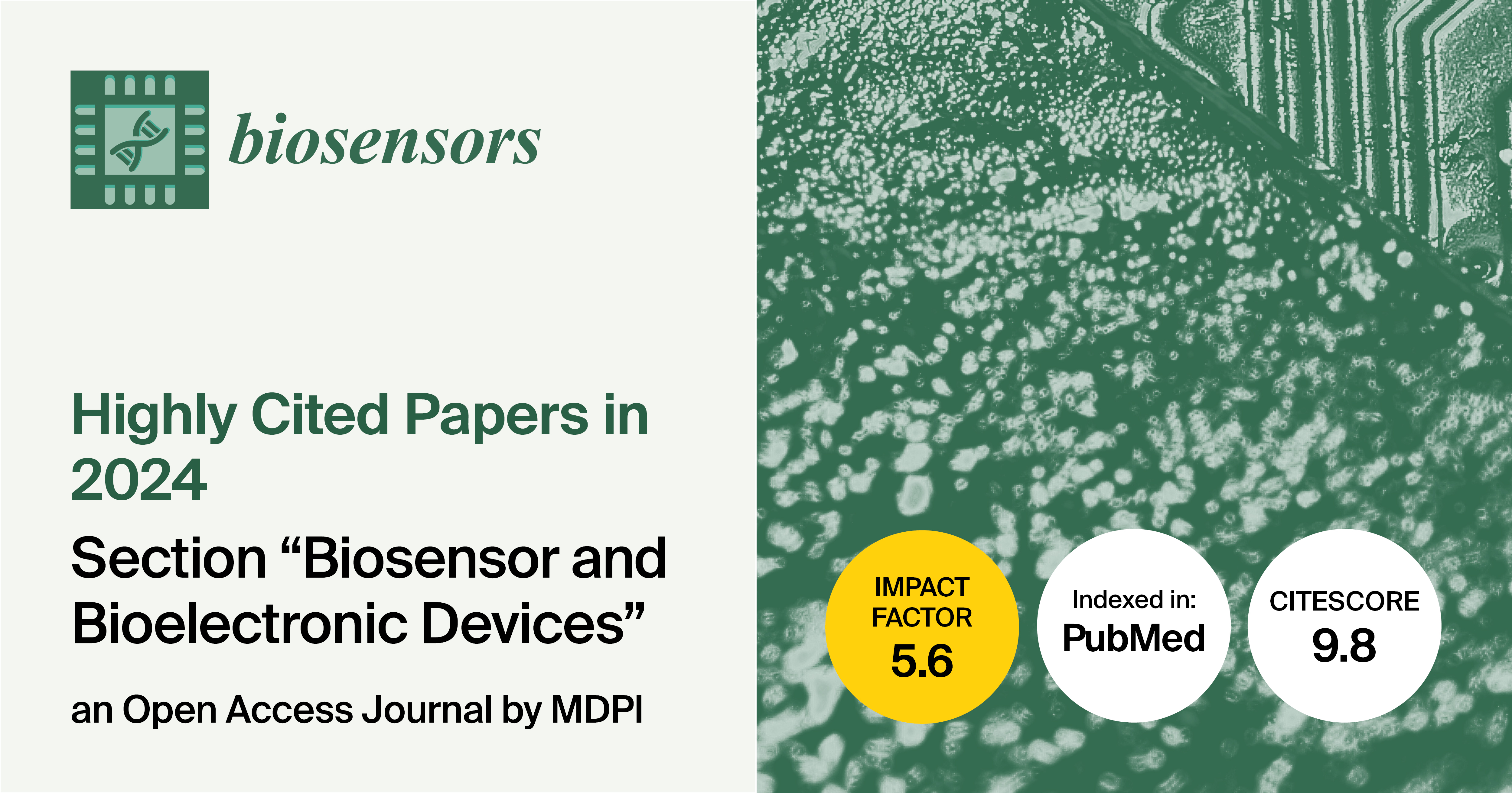 <strong><em>Biosensors</em> <em>|</em> Highly Cited Papers in 2024 in the “Biosensor and Bioelectronic Devices”</strong> <strong>Section</strong>