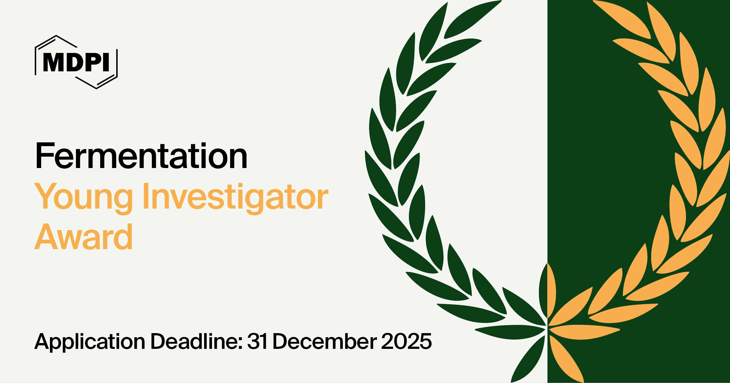 <em>Fermentation </em>Young Investigator Award—Open for Nominations