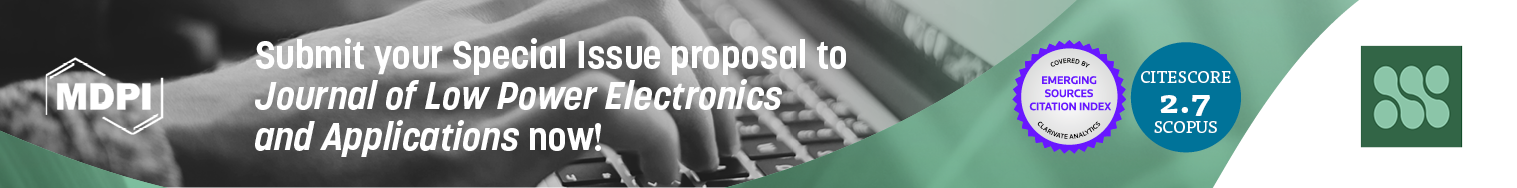 <strong><em>Journal of Low Power Electronics and Applications</em> | Call for Special Issue Proposal</strong>