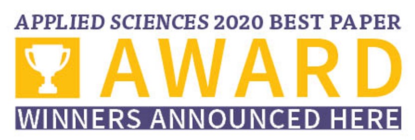 <strong><em>Applied Sciences</em> 2020 Best Paper Award in Applied Biosciences and Bioengineering—Winners Announced</strong>
