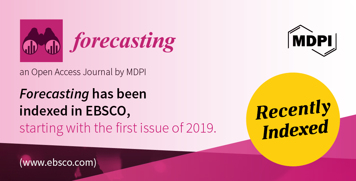 <em>Forecasting</em> Accepted for Coverage by EBSCOhost