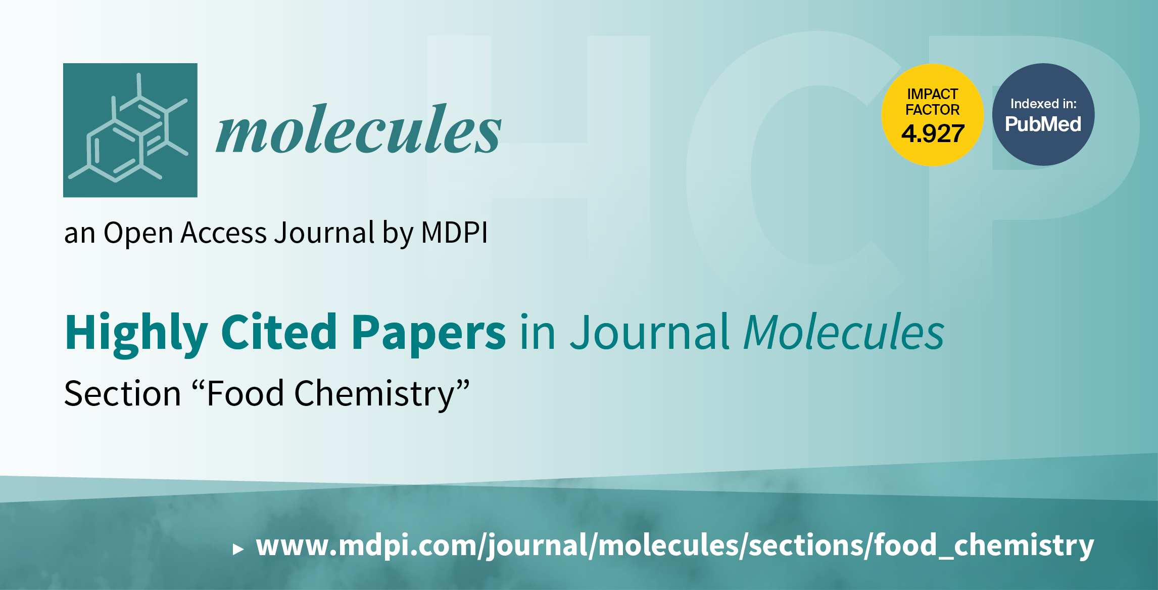 <strong><em>Molecules</em> | Top 10 Cited Papers in 2021 in the Section “Food Chemistry”</strong>
