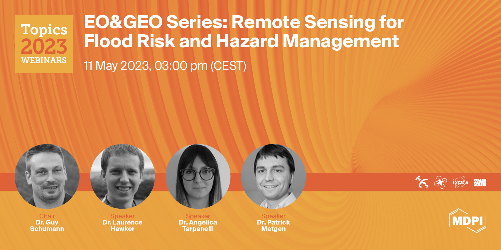 <strong>Topics Webinar | EO&GEO Series: Remote Sensing for Flood Risk and Hazard Management, Held on 11 May 2023</strong>