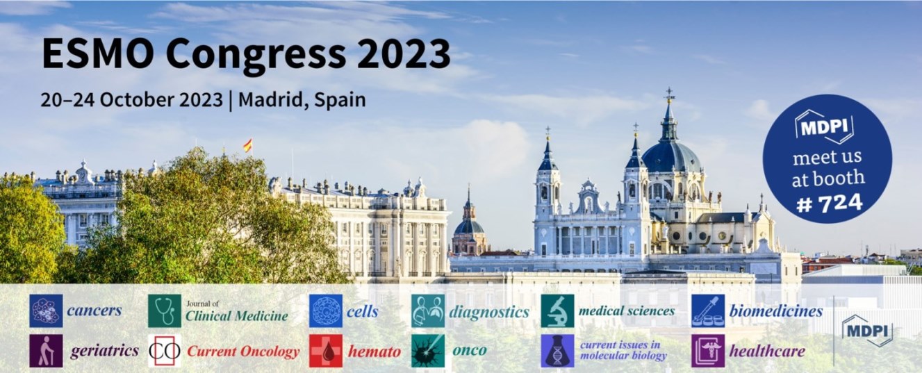 Meet Us at the ESMO Congress 2023, 2024 October 2023, Madrid, Spain