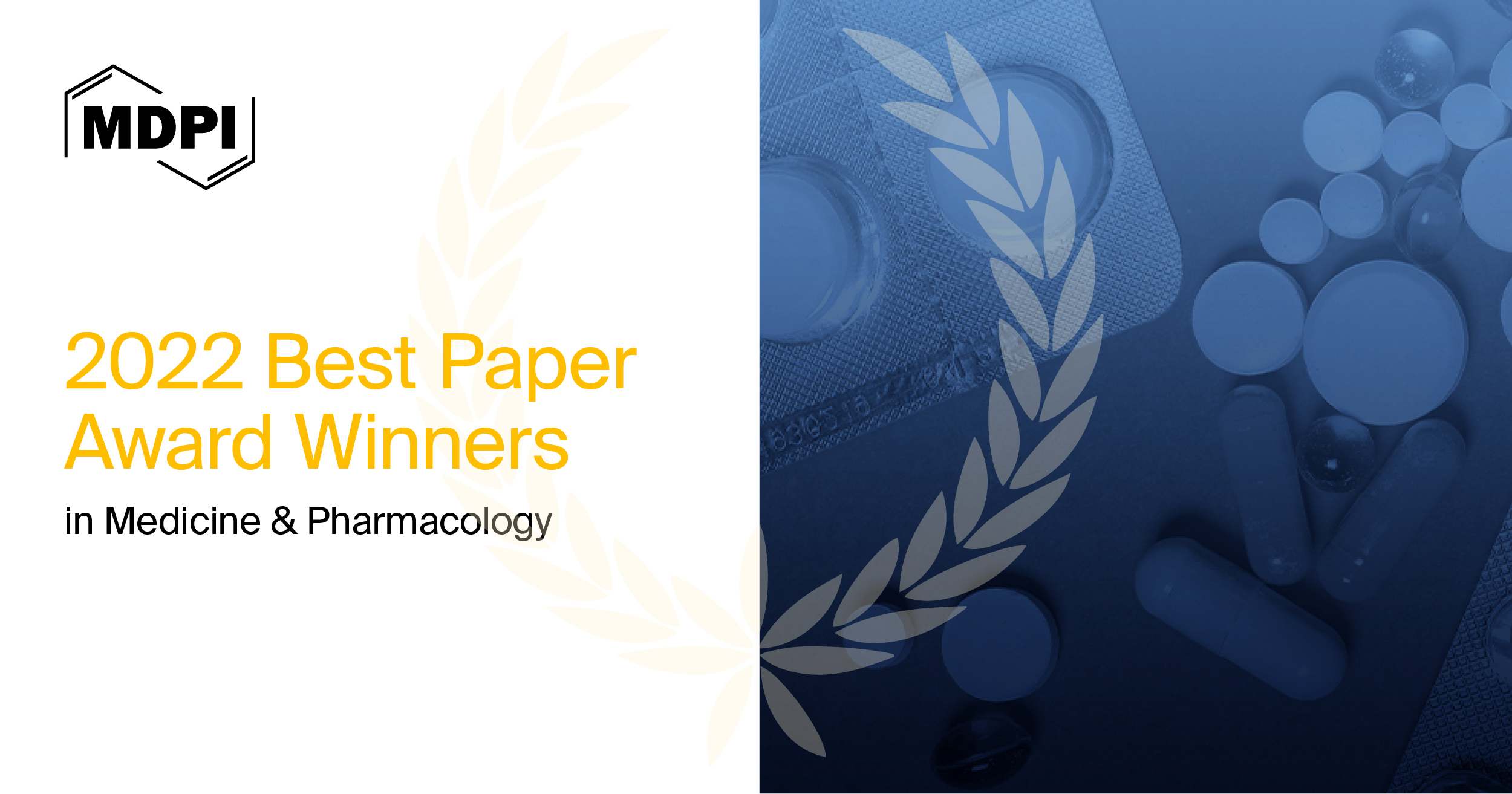 <strong>MDPI’s Best Paper Awards in Medicine and Pharmacology—Winners Announced</strong><strong> in 2022</strong>