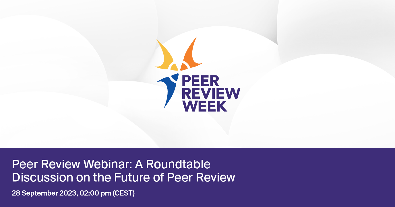 <strong>Celebrating Peer Review Week (25–29 September 2023)</strong>