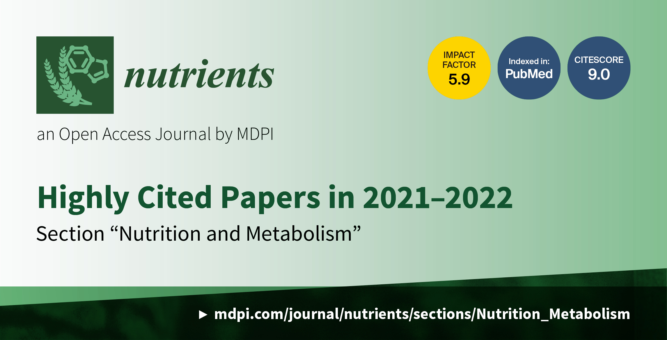Nutrients An Open Access Journal From