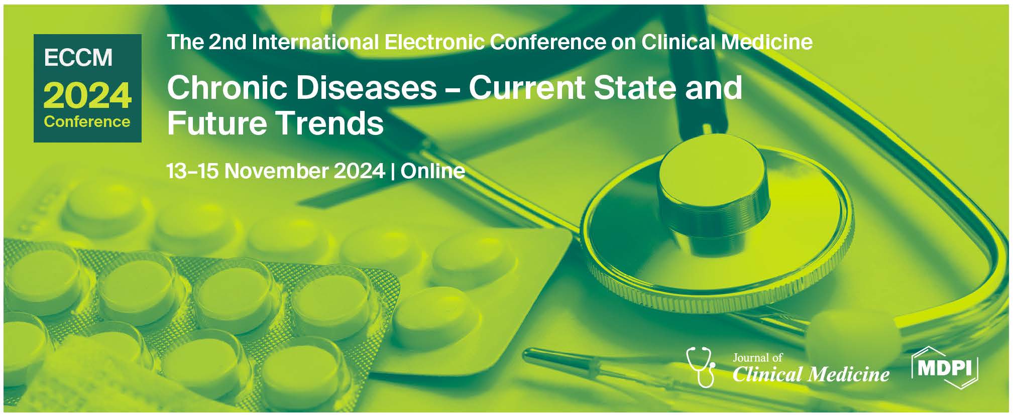 <strong>Meet Us Online at the 2nd International Electronic Conference on Clinical Medicine (ECCM 2024), 13–15 November 2024</strong>