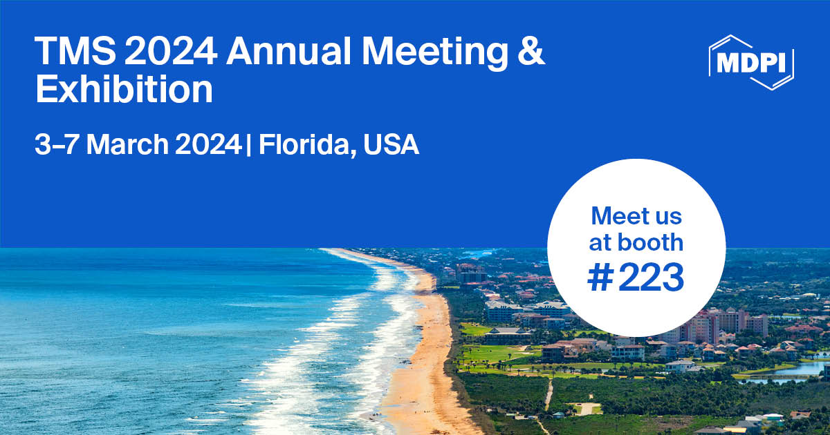 Meet Us at TMS 2024 Annual Meeting & Exhibition, 37 March 2024