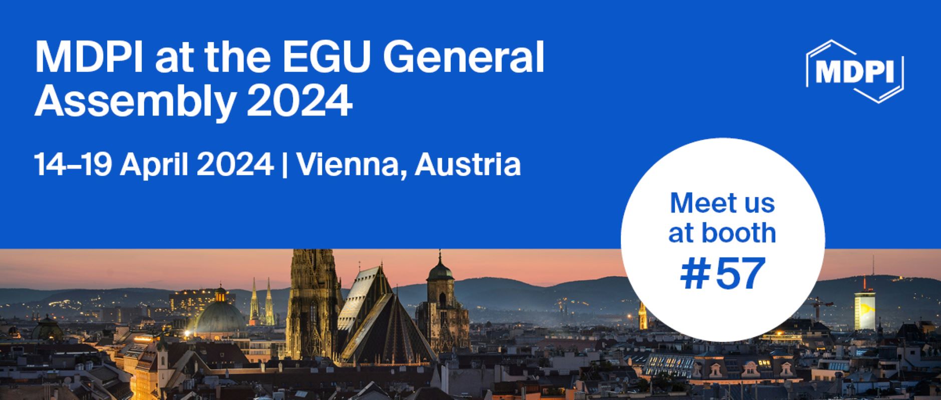 Meet Us at the EGU General Assembly 2024, 14–19 April 2024, Vienna, Austria