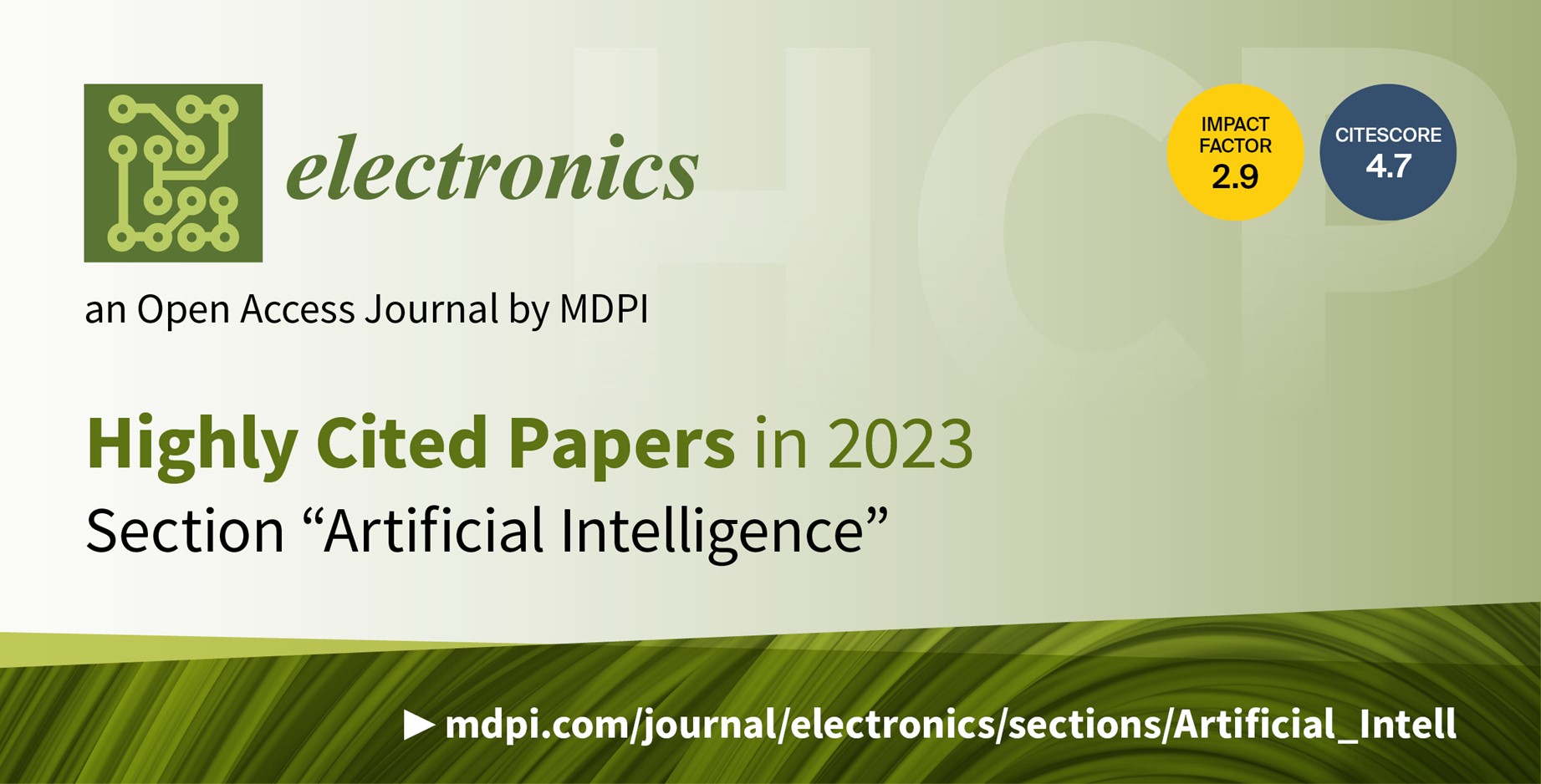 <em>Electronics</em> | Highly Cited Papers in 2023 in the Section “Artificial Intelligence”