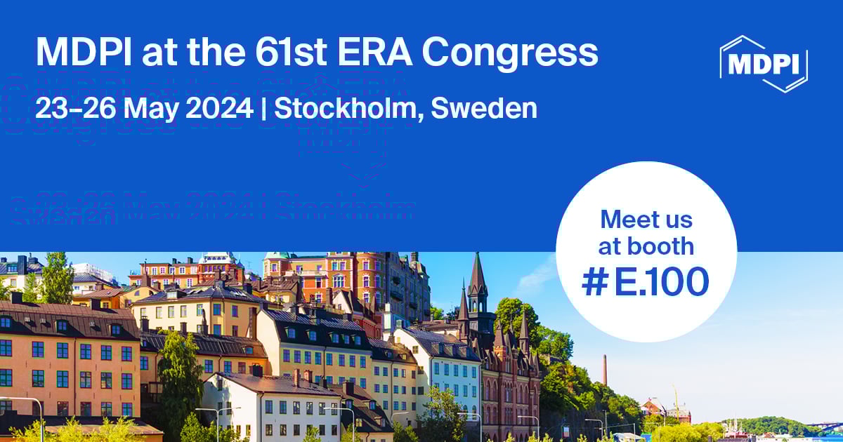 <strong>Meet Us at the 61st ERA Congress, 23–26 May 2024, Stockholm, Sweden</strong>