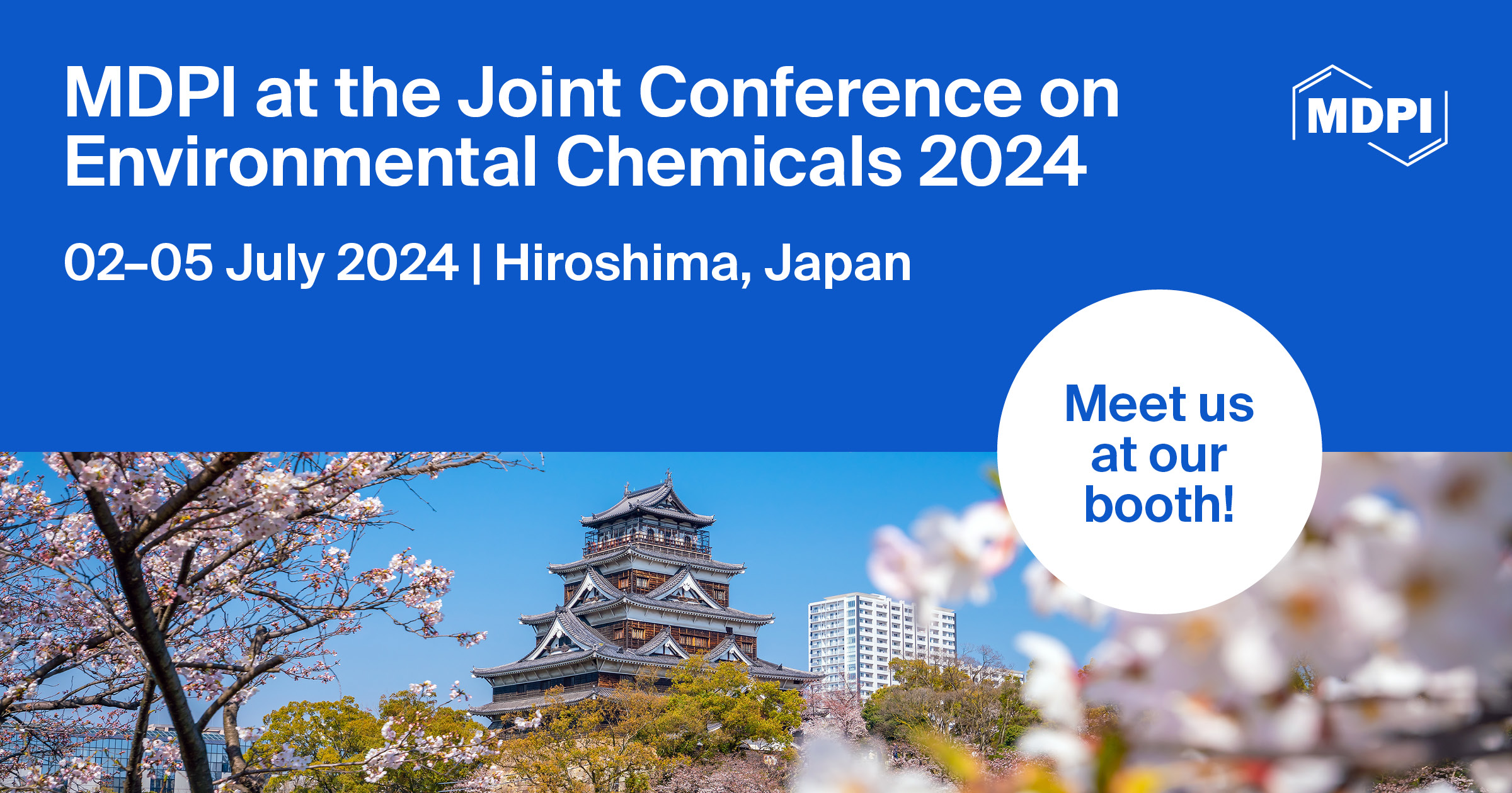 <strong>Meet Us at the Joint Conference on Environmental Chemicals 2024, 2–5 July 2024, Hiroshima, Japan</strong>