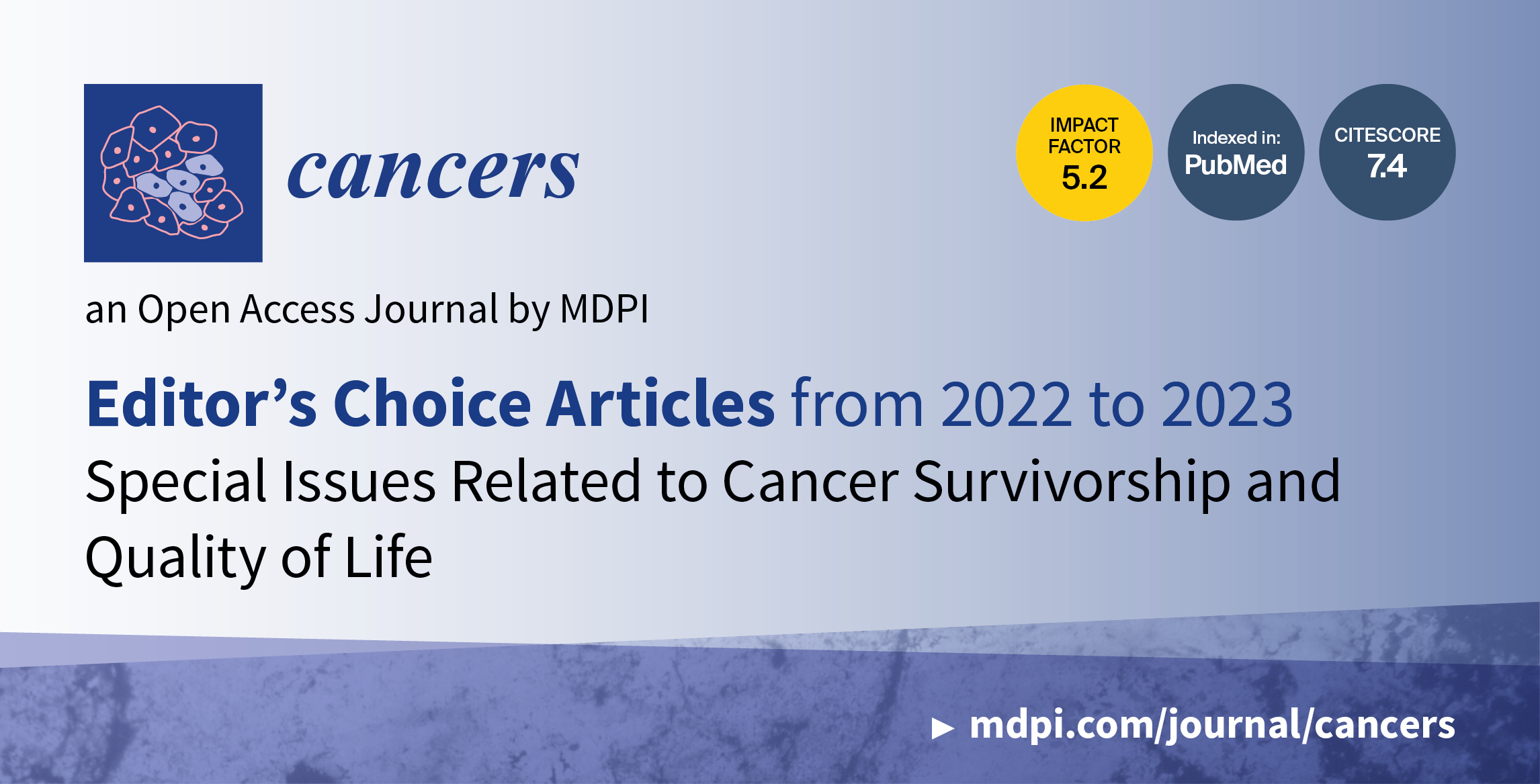 <strong><em>Cancers | </em>Editor’s Choice Articles and Special Issues from 2022 to 2023 Related to Cancer Survivorship and Quality of Life</strong>
