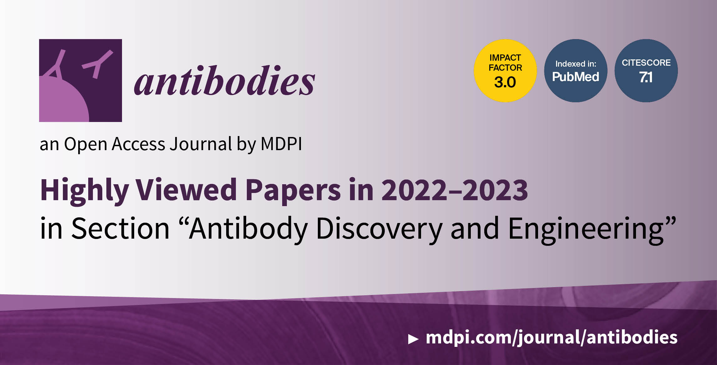 <strong><em>Antibodies</em> | Highly Viewed Papers from 2022–2023 in the Section “Antibody Discovery and Engineering”</strong>