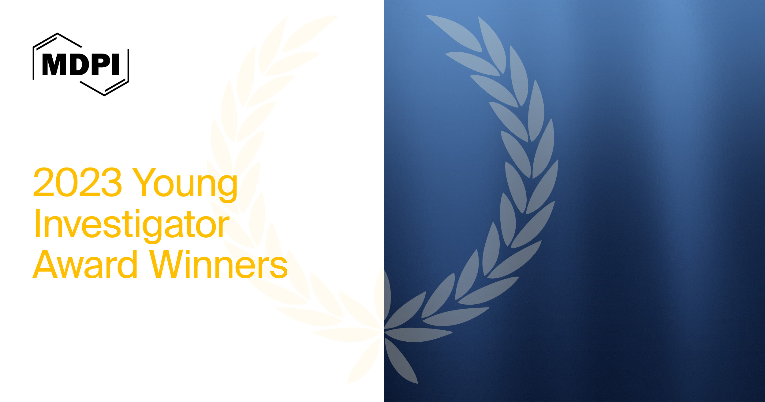MDPI’s 2023 Young Investigator Awards—Winners Announced
