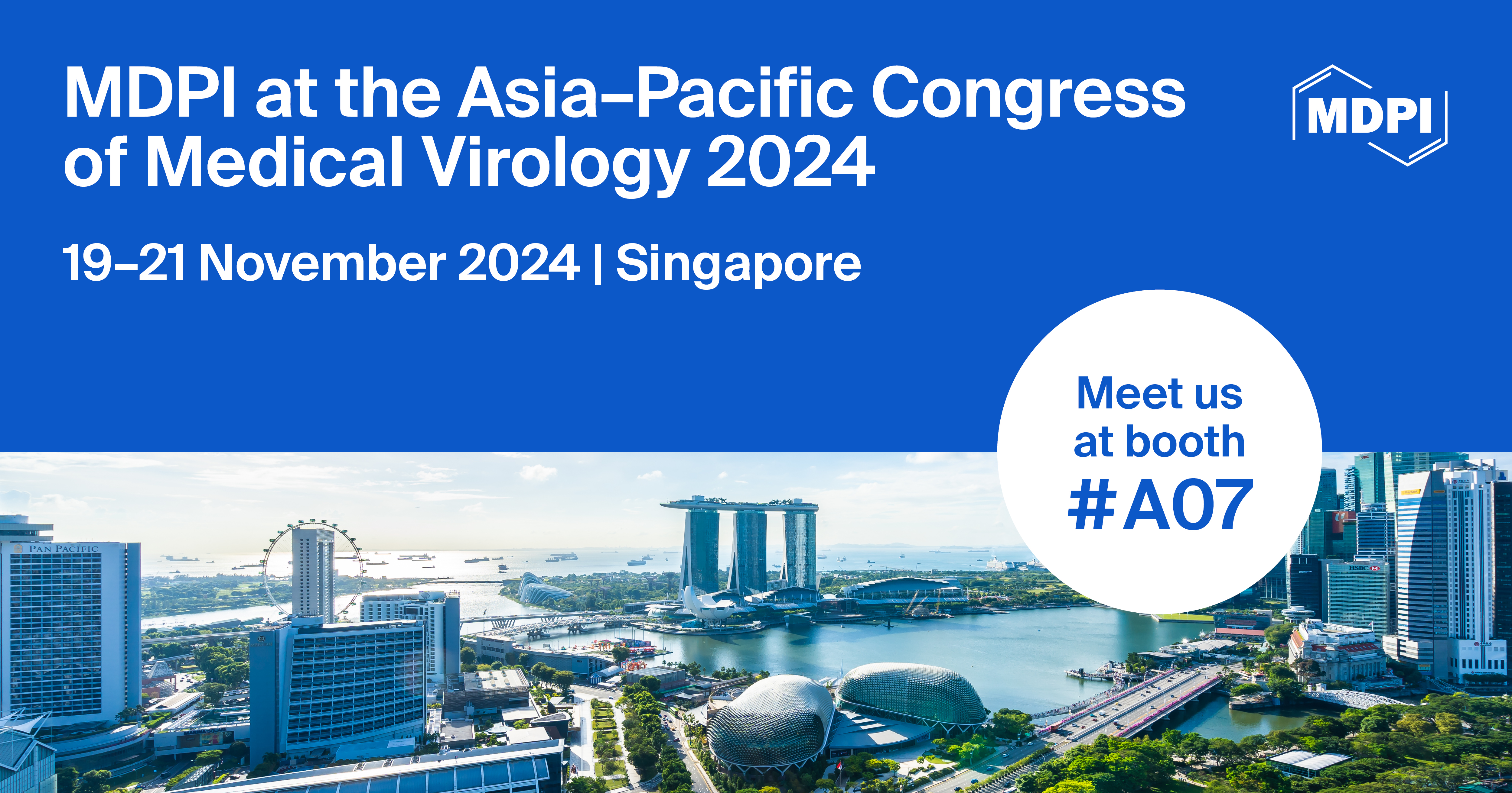 <strong>Meet Us at the Asia–Pacific Congress of Medical Virology 2024, 19–21 November 2024, Singapore</strong>