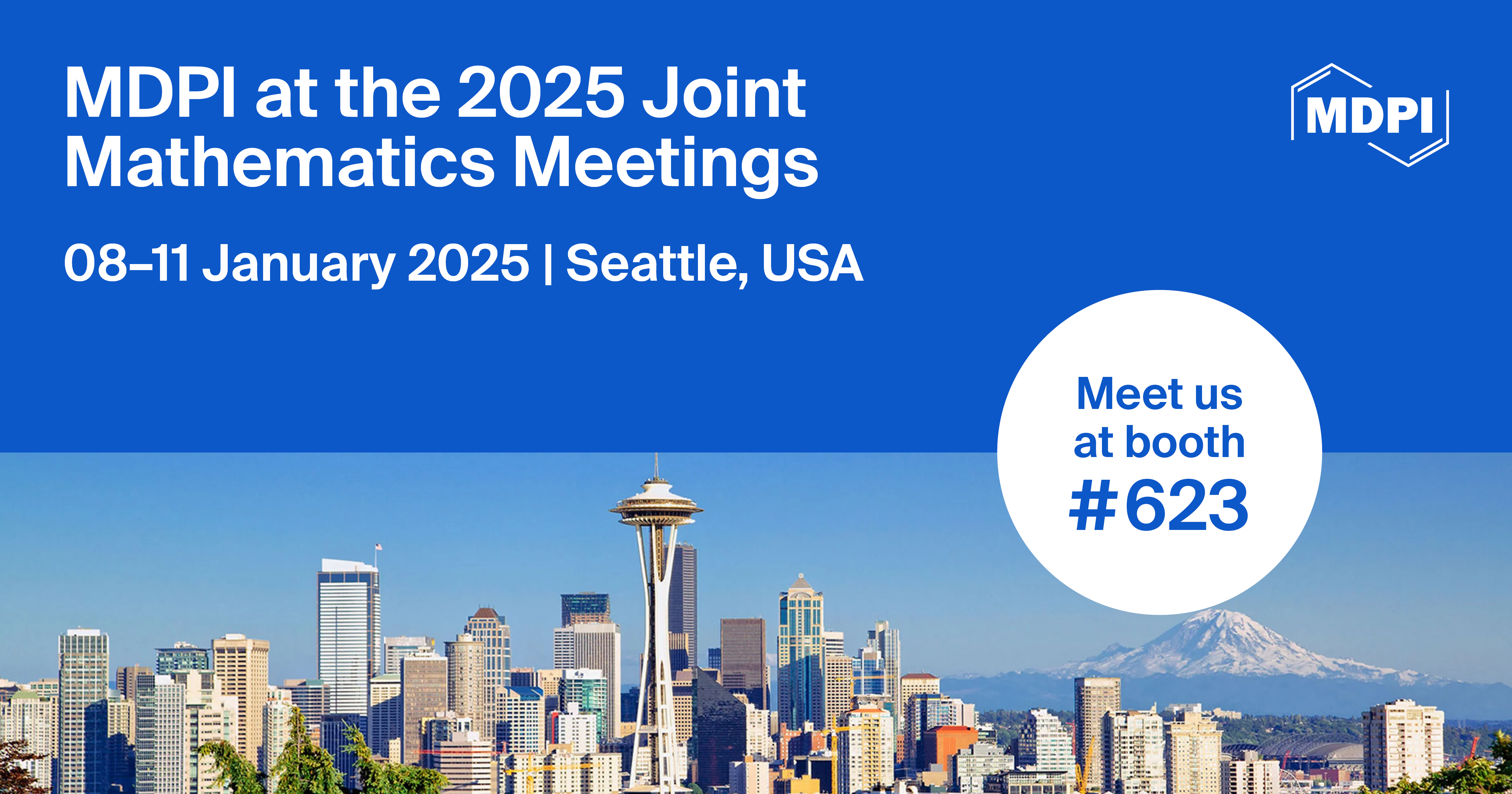 Meet Us at the 2025 Joint Mathematics Meetings (JMM 2025), 8–11 January ...