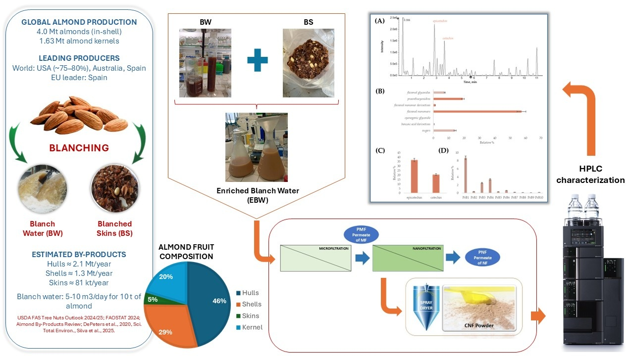 Bioactive Polyphenols Recovery from Almond Skins Using Blanch Water and ...
