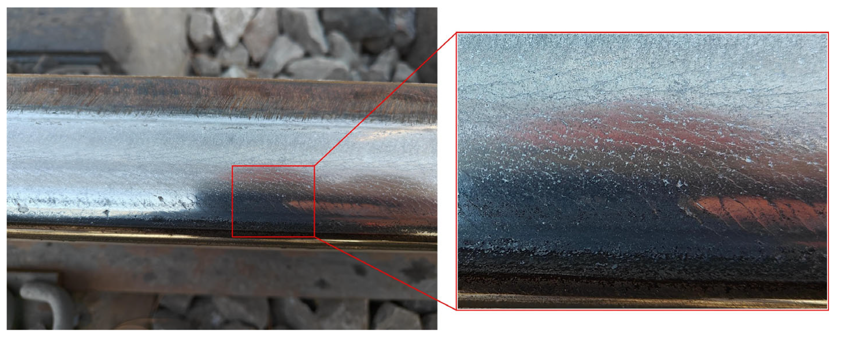 Fatigue Crack Propagation Analysis of Rail Surface Under ...
