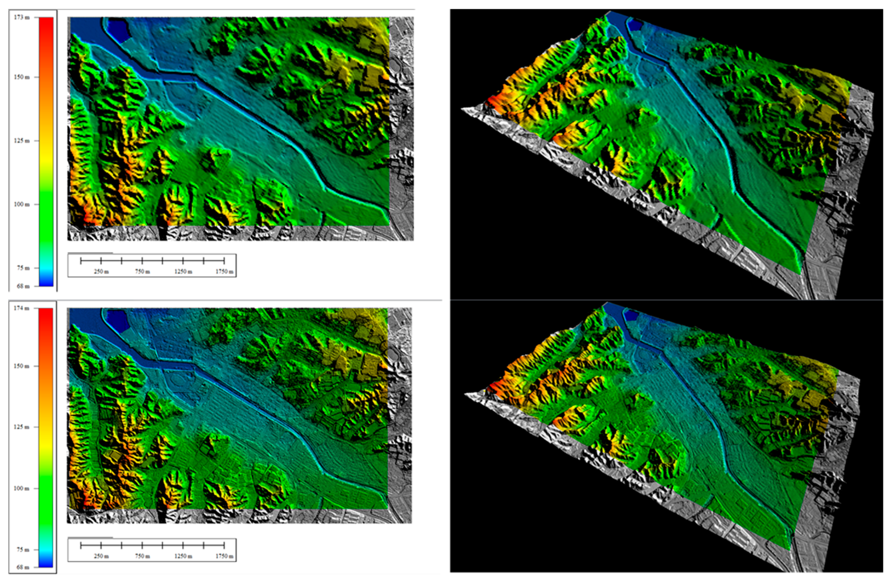 Evaluating High-Resolution LiDAR DEMs for Flood Hazard Analysis: A ...