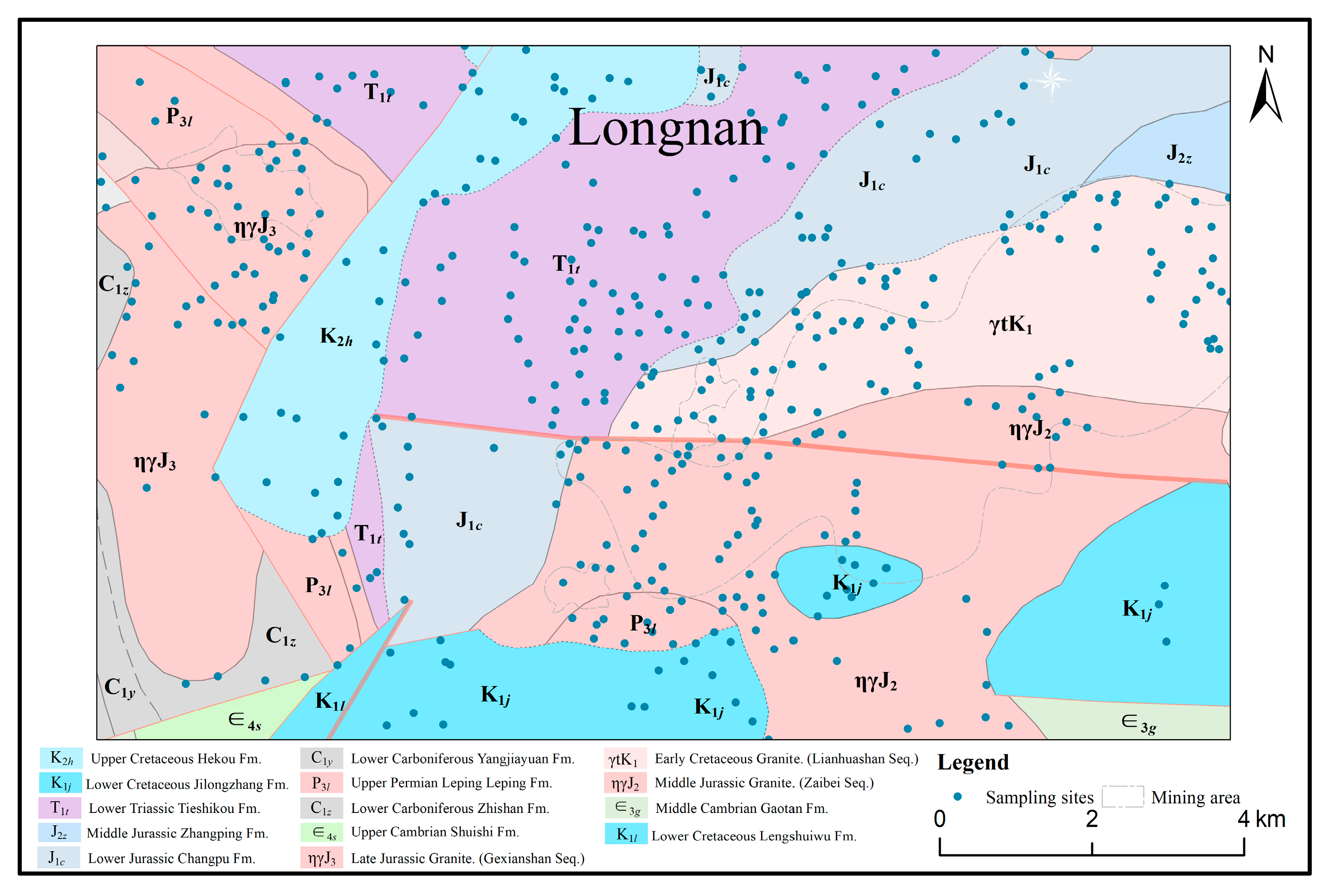 Geologic Risk Matrix Geochemical Distribution Characteristics, Traceability, and Health Risk ...