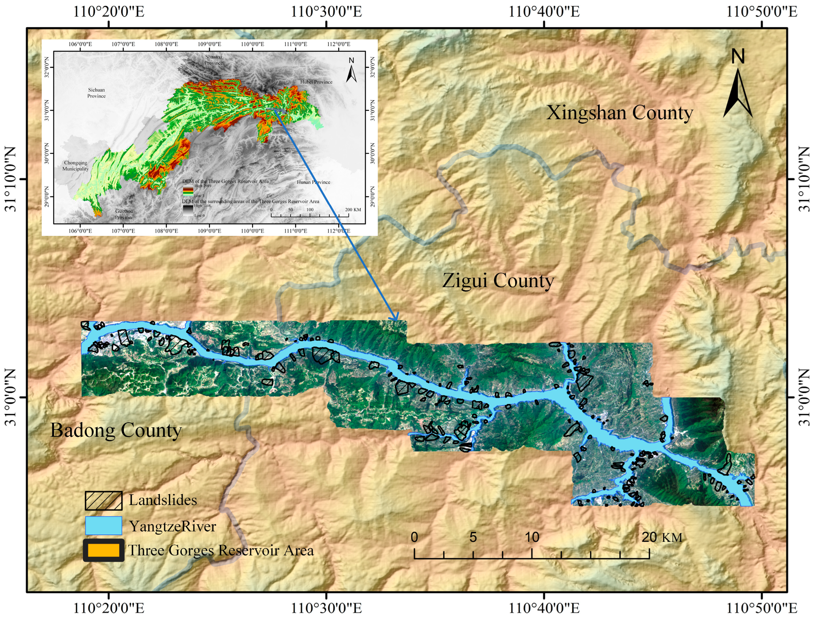 Research on Core Factor Sets for Landslide Susceptibility Mapping Based ...