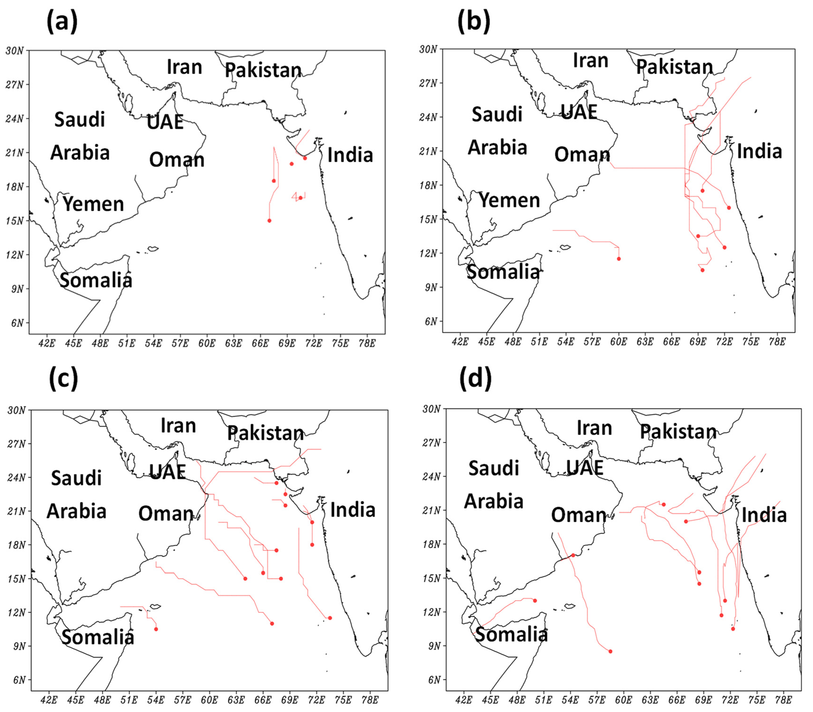 Spatiotemporal Variability of Tropical Cyclone Activity over the ...