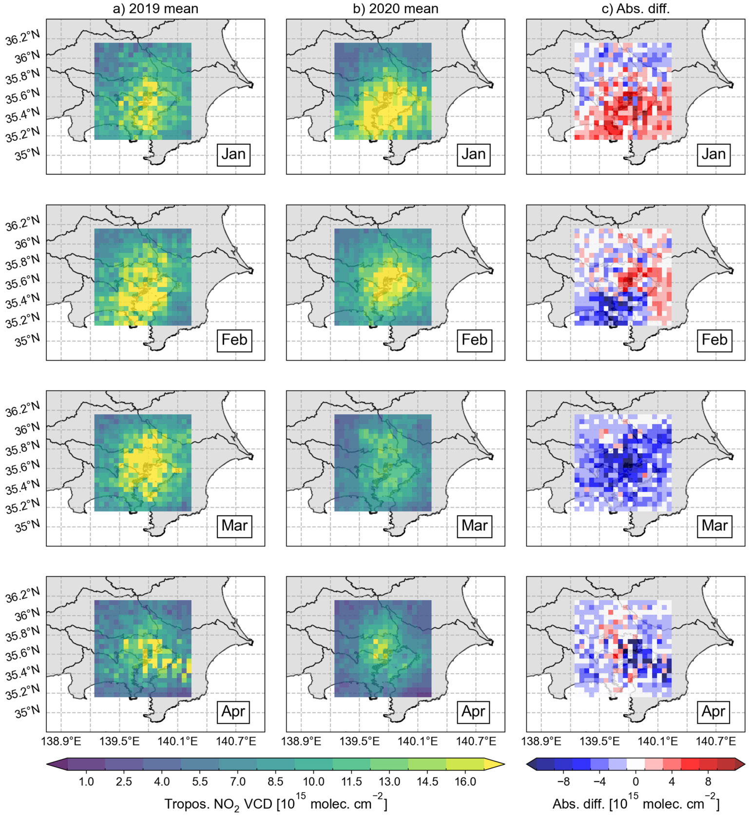 Analysis of the COVID-19 Influence on Air Quality in Urban Areas of ...