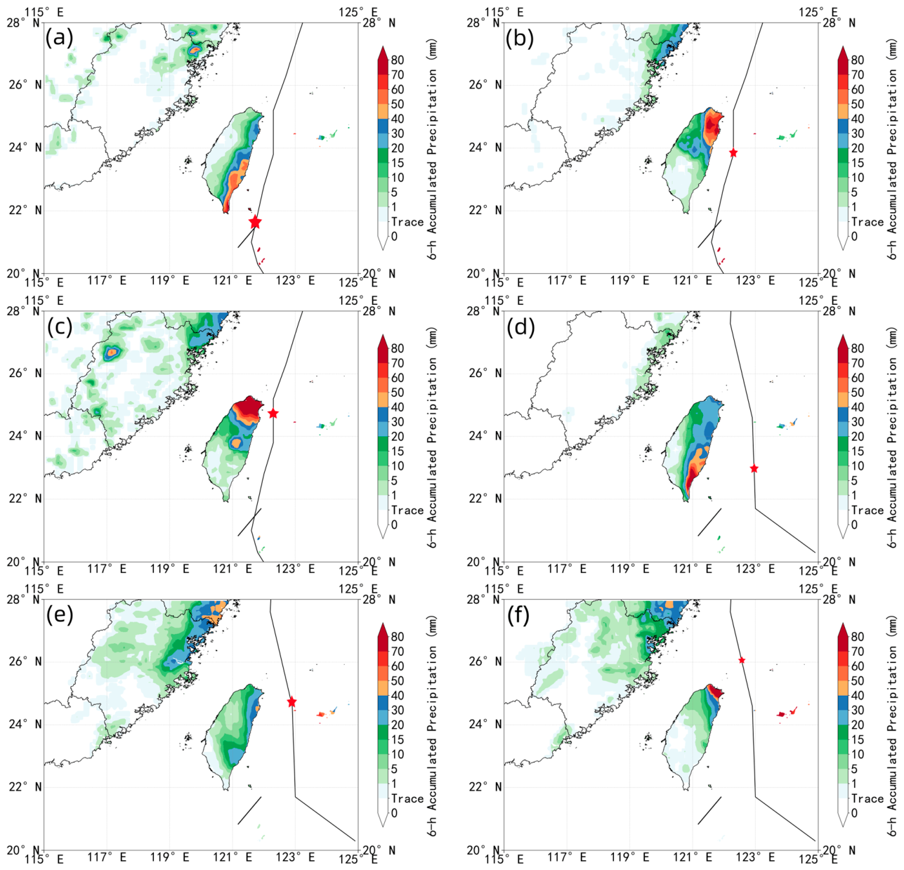 Comparative Study of Precipitation Characteristics and Causes of ...
