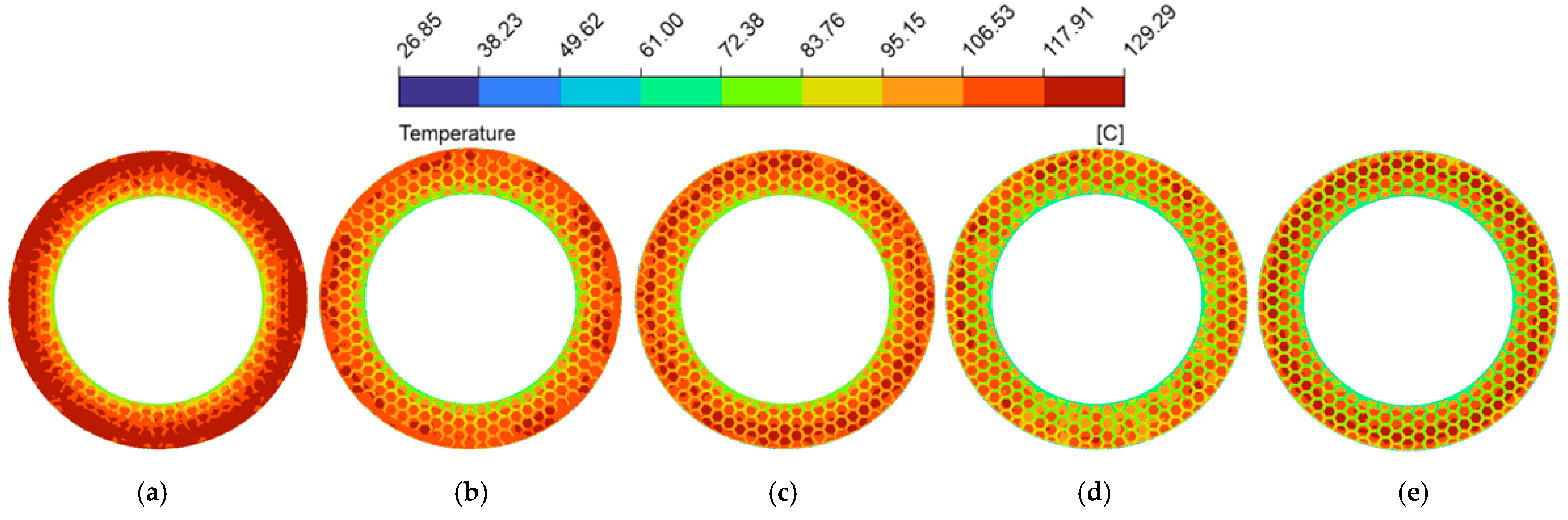 Evolution Mechanisms of Flow and Transient Temperature Fields in Wet ...