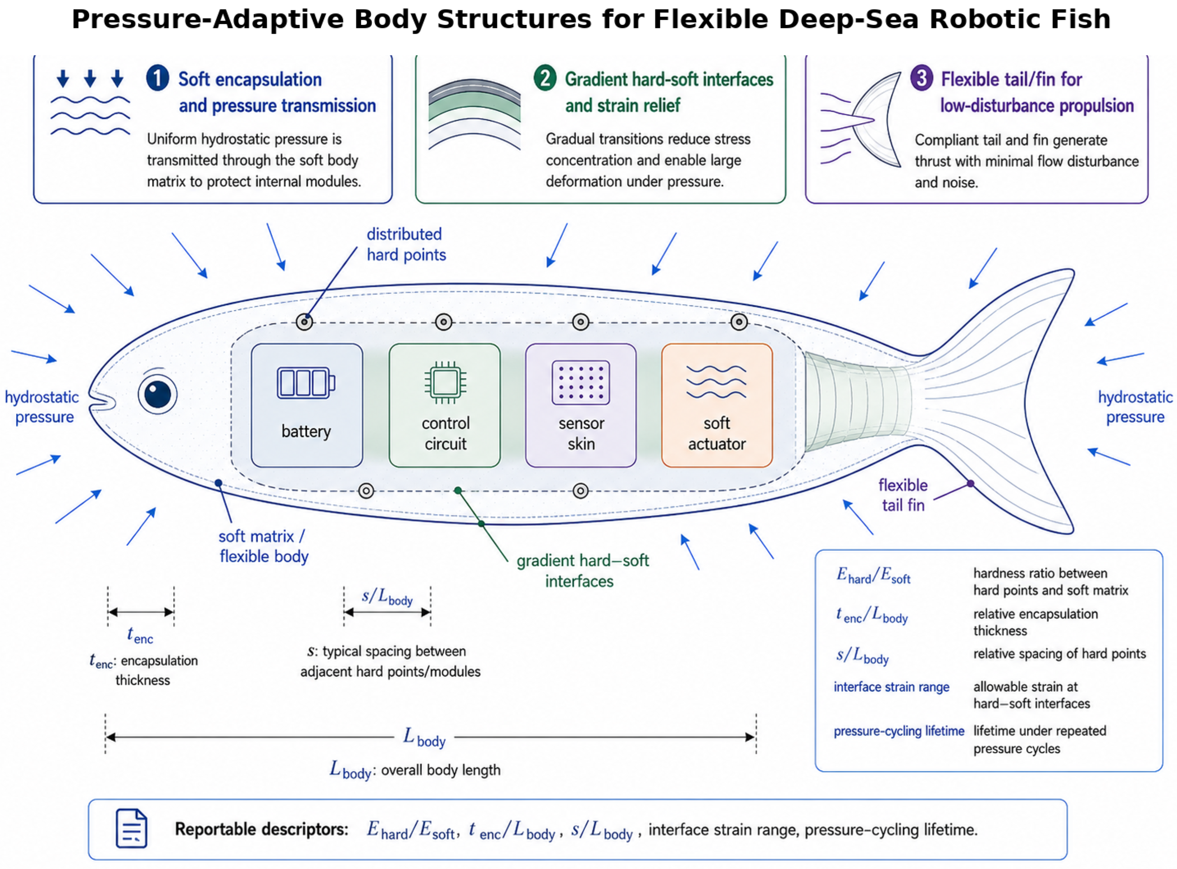 Deep-Sea Soft Bionic Fish: Advances in Pressure-Tolerant Design, Soft ...