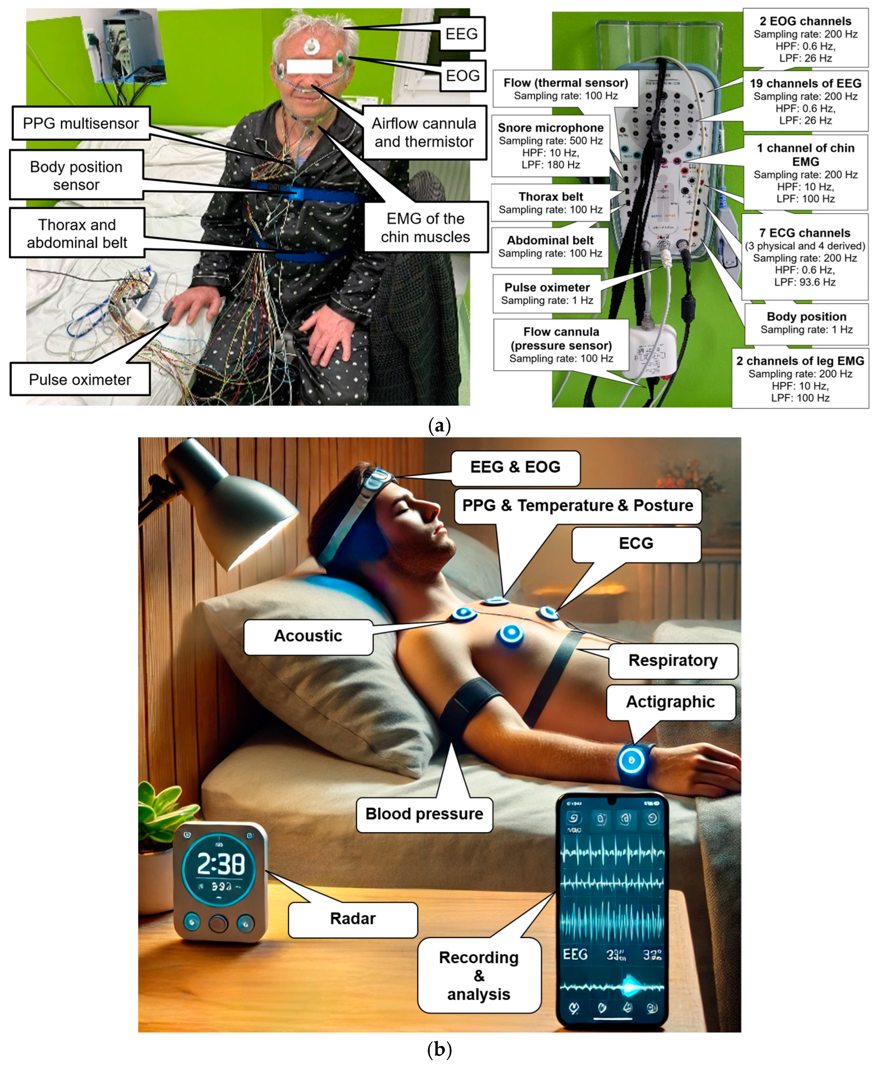 Transforming Sleep Monitoring Review of Wearable and Remote  