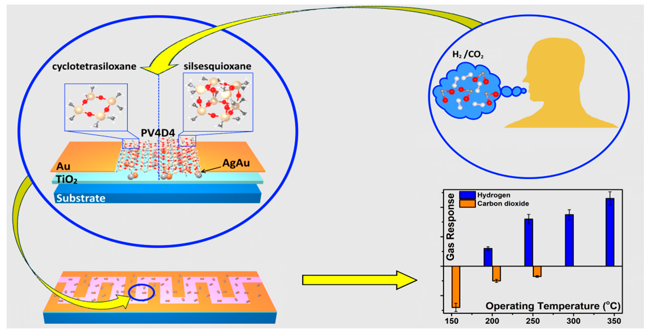 Two-in-One Hybrid Sensor Based on PV4D4/AgAu/TiO2 Structure for Carbon ...